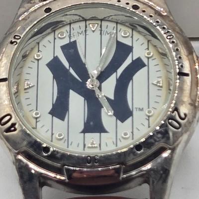 LOT 22J: Two Swiss Army Watches and NY Yankee Watch / All in Boxes