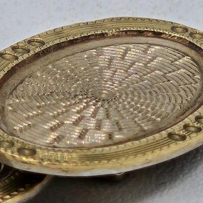 LOT 24J: Single 10k White Gold Cufflink / 2.46 grams