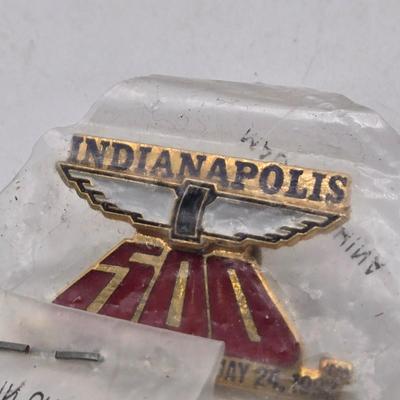 LOT 27J: Original NATO Former Yugoslavia Medal , Indianapolis 500 Pins, Avon Calling Pin, and More
