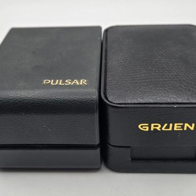 LOT 30J: Pulsar Watch and Gruen Watch