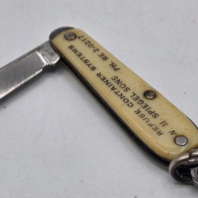 LOT 31J: NIB 3 Pocket Knives with Eagle Design, Buck Knife with Case, and More