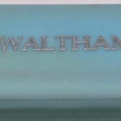 LOT 33J: Vintage Elgin Bradley Quartz Statue of Liberty Watch, Lenox Crystal Heart Watch, and Waltham Prestige Quartz Watch All in...