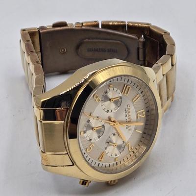 LOT 35J: Invicta Pro Diver Men's Watch and Caravelle by Bulova New York Women's Watch