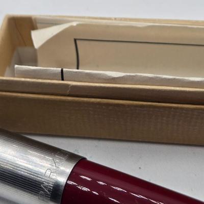 LOT 38J: Waterman Pen and Ink Cartridge Set, Cross 10k Gold-filled Ballpoint Pen, and Parker Fountain Pen