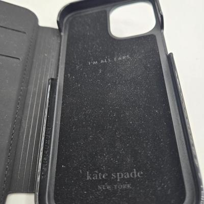 LOT 39J: Coach Pendant Watch, Kate Spade New York Wrap Folio Case for iPhone, Suede Coach iPod Case with a Heart Charm