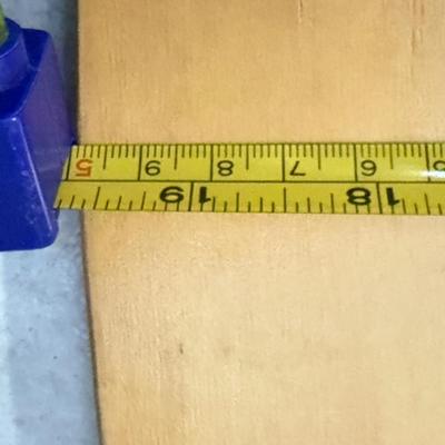 LOT 77: 25 x 7 Green Metal Exit Sign & Wood Lifeguard Wall Decor