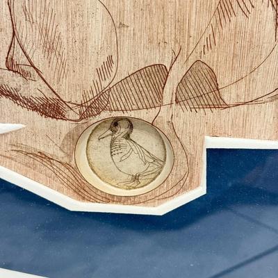 LOT 78: Signed & Numbered Framed Artwork