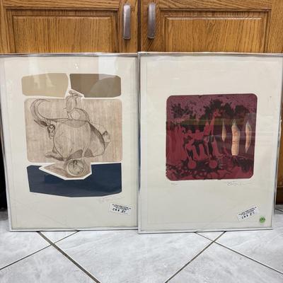 LOT 78: Signed & Numbered Framed Artwork