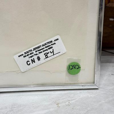 LOT 78: Signed & Numbered Framed Artwork