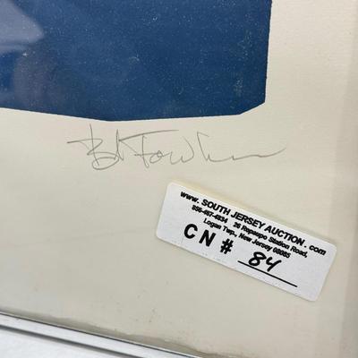 LOT 78: Signed & Numbered Framed Artwork