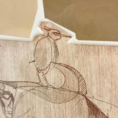 LOT 78: Signed & Numbered Framed Artwork