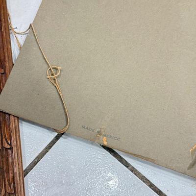 LOT 80: Hand Made Feather Bird Art