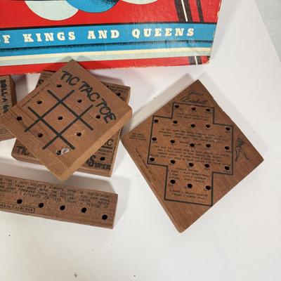 LOT 82: Vintage Games: Plinko, Tripoley, Wood Peg Games & More