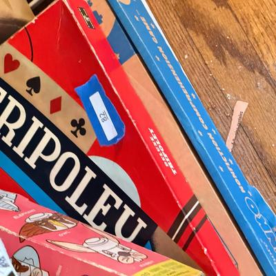 LOT 82: Vintage Games: Plinko, Tripoley, Wood Peg Games & More