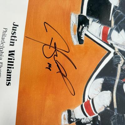 LOT 83: Vintage & Modern Sports Memorabilia: NHL Philadelphia Flyers, New York Yankees, NFL Football Games, England v Sweden Banner...