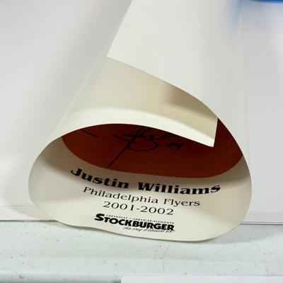 LOT 83: Vintage & Modern Sports Memorabilia: NHL Philadelphia Flyers, New York Yankees, NFL Football Games, England v Sweden Banner...