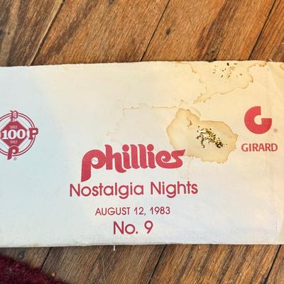 LOT 83: Vintage & Modern Sports Memorabilia: NHL Philadelphia Flyers, New York Yankees, NFL Football Games, England v Sweden Banner...