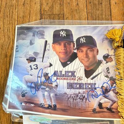 LOT 83: Vintage & Modern Sports Memorabilia: NHL Philadelphia Flyers, New York Yankees, NFL Football Games, England v Sweden Banner...