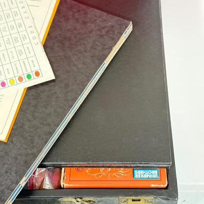 LOT 85: Trunk for Trivia, Cheers Board Game, Trump Board Game & Top Ten Lists Game