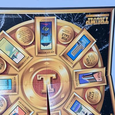 LOT 85: Trunk for Trivia, Cheers Board Game, Trump Board Game & Top Ten Lists Game