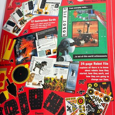 LOT 86: Quicksilver Estes Ready To Fly Model Rocket Set & DK Ultimate Robot Kit