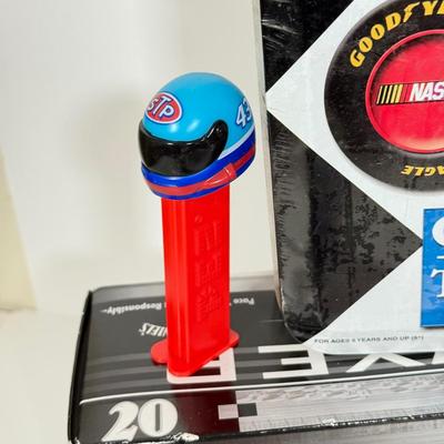 LOT 89: NASCAR / Racing Daytona 500 & More Programs, NASCAR Collectors Edition Checkers/Tic Tac Toe NIP, Clint Bowyer Model &...