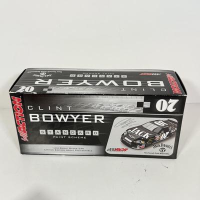 LOT 89: NASCAR / Racing Daytona 500 & More Programs, NASCAR Collectors Edition Checkers/Tic Tac Toe NIP, Clint Bowyer Model &...