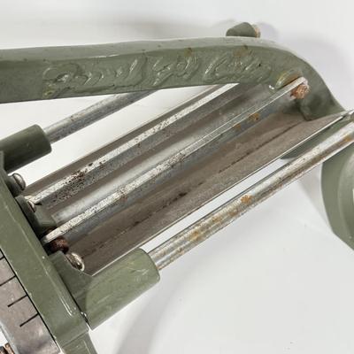 LOT 90: Industrial French Fry Cutting Machine