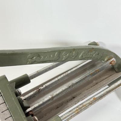 LOT 90: Industrial French Fry Cutting Machine