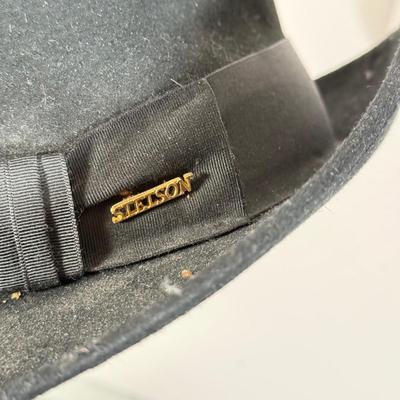 LOT 93: Stetson & Calvin Klein Hats, Calvin Klein Ties & More Hats