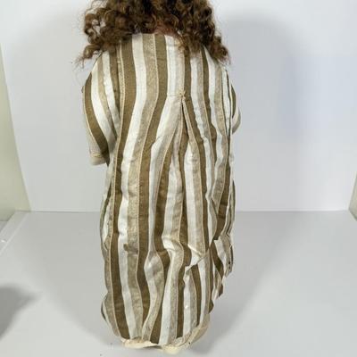 LOT 95: Jesus Water into Wine Doll by Ashton-Drake Galleries w/ Pots & COA