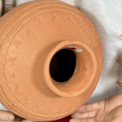 LOT 95: Jesus Water into Wine Doll by Ashton-Drake Galleries w/ Pots & COA