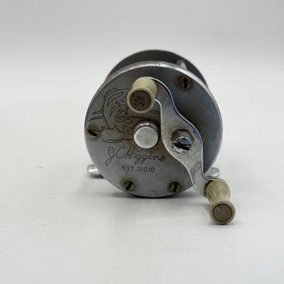 LOT 99: Vintage Fishing Reels: Johnson Sabra 130B, Haddon 283 & JC Higgins