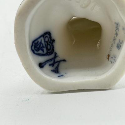 LOT 100: Dresden Doll Style Porcelain Figures, Wall Mounted Victorian Lady w/ Bird & More