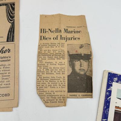 LOT 103: Album The Pennsylvania Academy of the Fine Arts, Many Vintage Pitman NJ Postcards, Local Ephemera