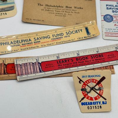 LOT 103: Album The Pennsylvania Academy of the Fine Arts, Many Vintage Pitman NJ Postcards, Local Ephemera