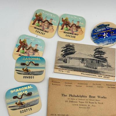 LOT 103: Album The Pennsylvania Academy of the Fine Arts, Many Vintage Pitman NJ Postcards, Local Ephemera