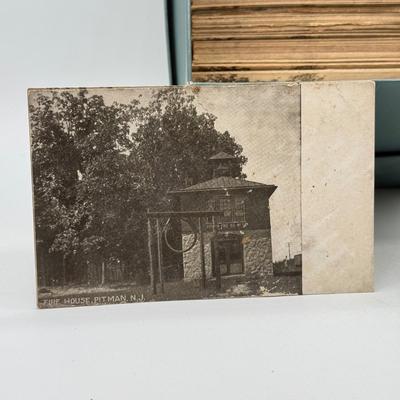 LOT 103: Album The Pennsylvania Academy of the Fine Arts, Many Vintage Pitman NJ Postcards, Local Ephemera
