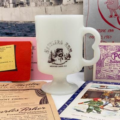 LOT 103: Album The Pennsylvania Academy of the Fine Arts, Many Vintage Pitman NJ Postcards, Local Ephemera