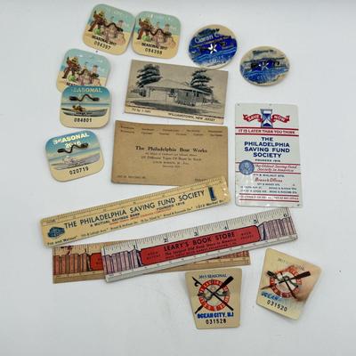 LOT 103: Album The Pennsylvania Academy of the Fine Arts, Many Vintage Pitman NJ Postcards, Local Ephemera