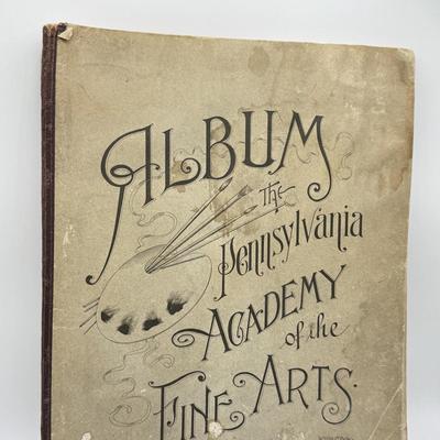 LOT 103: Album The Pennsylvania Academy of the Fine Arts, Many Vintage Pitman NJ Postcards, Local Ephemera