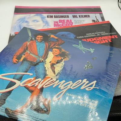 LOT 105: Digital Laserdiscs: The Real McCoy, Judgement Night & Scavengers