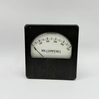 LOT 110: Vintage Meters: Frahm Frequency 115 Volts, Westinghouse Milliamperes, Volts Alternating Current, Percentage Modulation Model 301