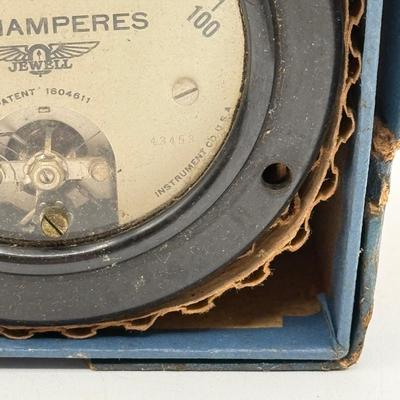 LOT 113: Vintage Savin Panel Meters & Milliamperes Meters
