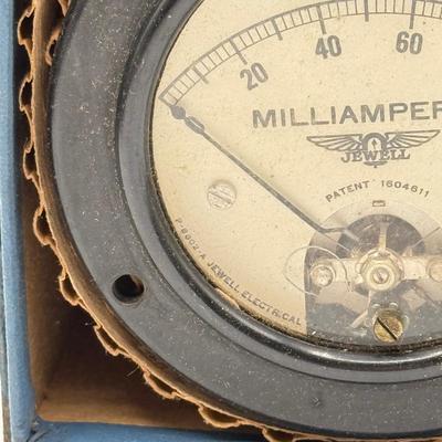 LOT 113: Vintage Savin Panel Meters & Milliamperes Meters