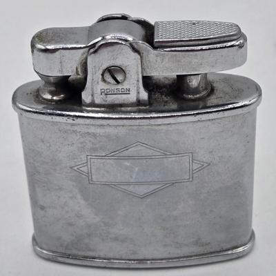 LOT 121J: Bergamot Brass Works Belt Buckle, Vintage Ronson Standard Lighter, Cufflinks, and More