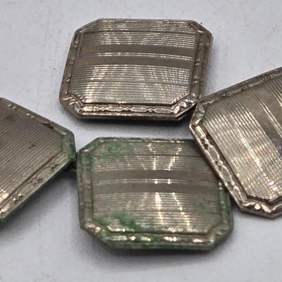 LOT 121J: Bergamot Brass Works Belt Buckle, Vintage Ronson Standard Lighter, Cufflinks, and More