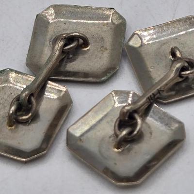 LOT 121J: Bergamot Brass Works Belt Buckle, Vintage Ronson Standard Lighter, Cufflinks, and More