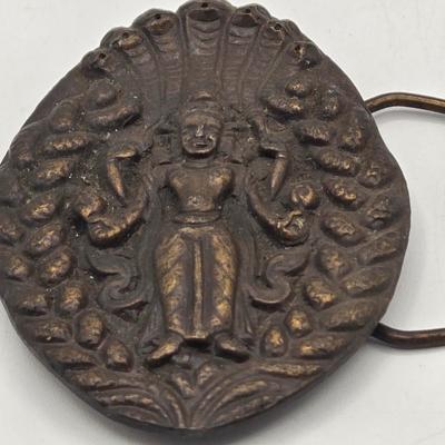 LOT 121J: Bergamot Brass Works Belt Buckle, Vintage Ronson Standard Lighter, Cufflinks, and More