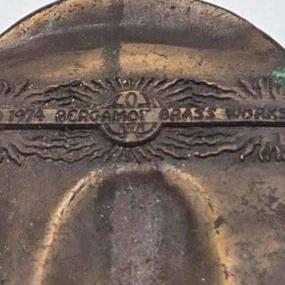 LOT 121J: Bergamot Brass Works Belt Buckle, Vintage Ronson Standard Lighter, Cufflinks, and More